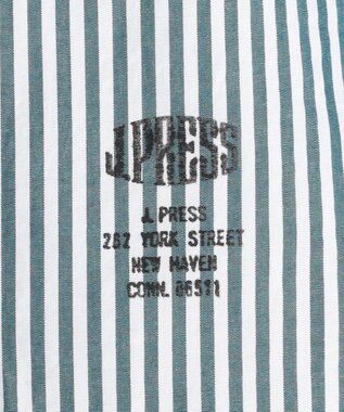 J.PRESS MEN 【J.PRESS ORIGINALS】【UNISEX】Cotton Broad Cloth Shirt / B.D. / Baggy-Fit グリーン系1