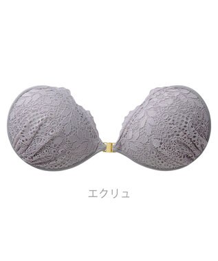 BRADELIS New York 【NuBra / ナチュラルタイプ】ヌーブラ・エアーライト セレニア ブラ特有の締めつけがないストレスフリーブラ エクリュ