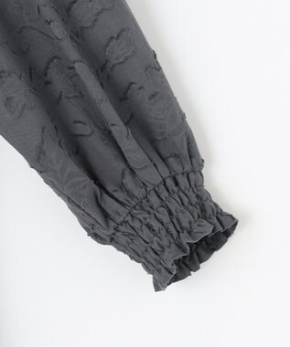 23区 【SLOW/一部店舗限定】コットンジャカード ワンピース グレー系