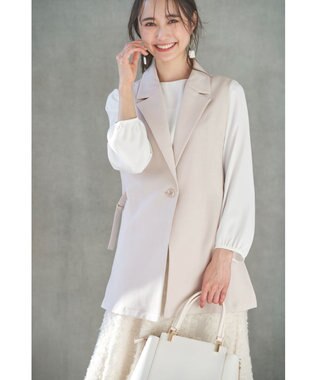 ANY SIS 【洗える】レイヤードヘム ブラウス オフ