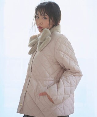 Feroux 【大好評につき再登場！】キルティング アウター ベージュ系