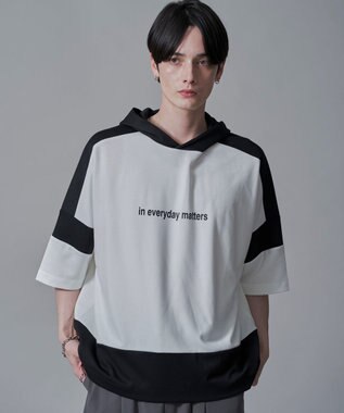 WEGO ドルマンポンチフードT（SS） ホワイト