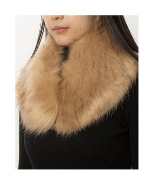 UNBILLION カシュネ cache nez / フェイクファーティペット キャメル