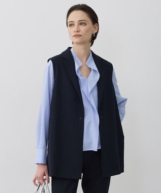  【先行予約】 ミックスブッチャー バックスリットジレ