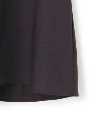 UNFILO L ランタンスリーブ ブラウス ブラック