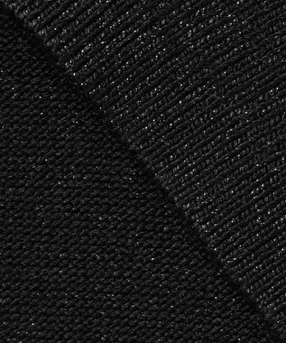 23区 S 【APPLAUDIR】コンパクト ドルマンスリーブ ラメカーディガン ブラック