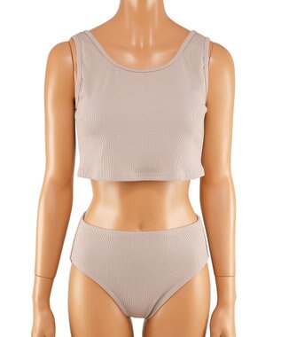 San-ai Resort（三愛水着楽園） ★新色ブラック×ライトグレー入荷【UPF50＋】シャツ・ショートパンツ付き４点セット　9M・11L　【San-ai Resort（サンアイリゾート）】 ホワイト×ライトグレー