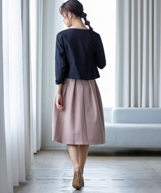 Tiaclasse 【新色追加・洗える】タックポケットジャレロ ネイビー