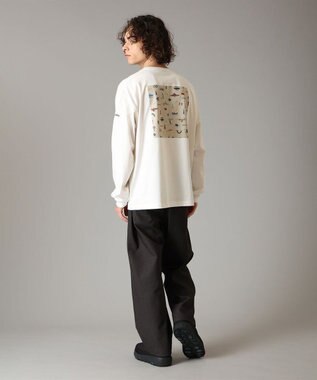 Columbia Columbia/ レイクトゥアベニューグラフィックロングスリーブTシャツ /コロンビア Sea Salt