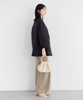 YECCA VECCA シアーテーラードジャケット Black