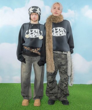 WEGO 【ユニセックス着用ITEM】サークルロゴプルオーバー ブラックその他