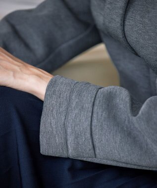 Tiaclasse ショートパーカーコート チャコールグレー