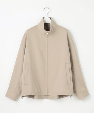 23区 【エステータ】ライトダブルクロス ブルゾン グレージュ