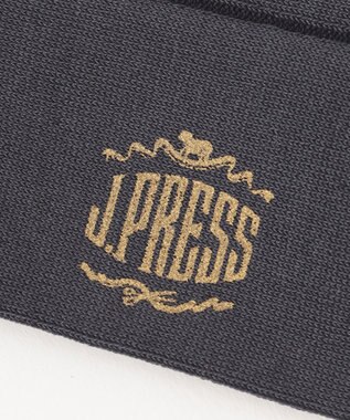 J.PRESS MEN 【定番】ハイゲージワイドストライプ リブソックス グレー系