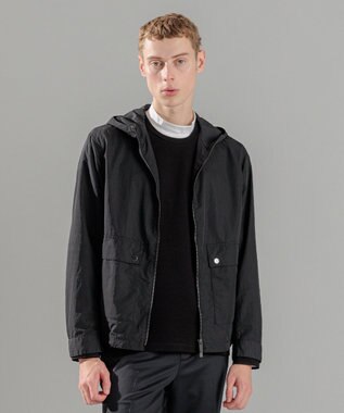 JOSEPH HOMME 【LEON 掲載】ブライトナイロンシャンブレー　スプリングブルゾン ブラック系