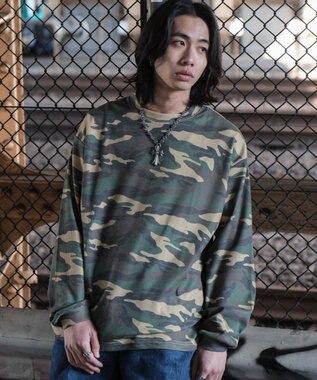 WEGO ワッフルパターンT（LS） 柄1