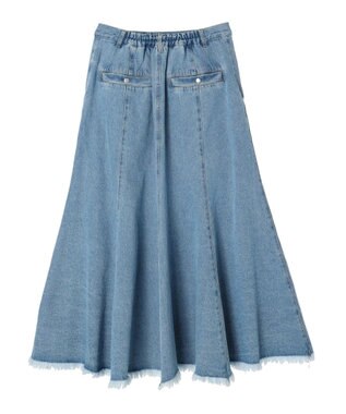 Green Parks ・ＳＵＧＡＲ　ＳＰＯＯＮ　デニムマーメイドスカート Light Indigo