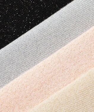 23区 S 【APPLAUDIR】コンパクト ドルマンスリーブ ラメカーディガン ブラック