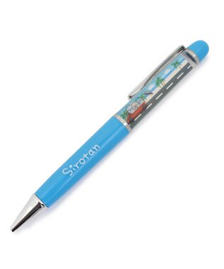 Mother garden しろたん うごく アート ボールペン 《青ボディ ドライブ》 単品 青ボディ ドライブ