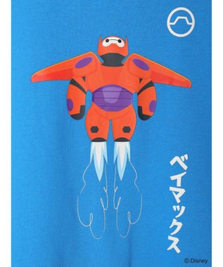 Green Parks ベイマックス／グラフィック裏毛プルオーバー Blue