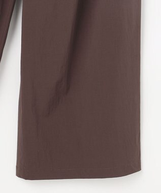 ANY L 撥水ナイロンタックパンツ ブラウン