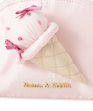 Maison de FLEUR サーティワン　ラウンドポーチ Light Pink