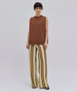 BEIGE， 【洗える】GUILLABERT / イージーパンツ Lime×Camel