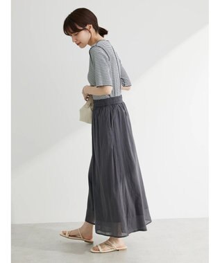 Green Parks Ｉ　スカート見えパンツ Charcoal Gray