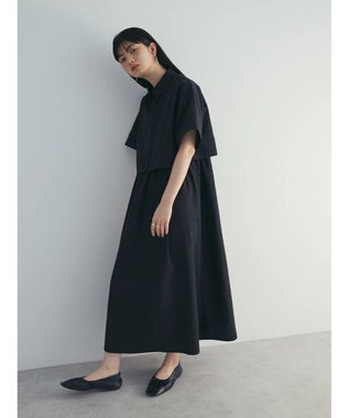 Green Parks armonia．ＳＥＴ２点　シャツワンピース Black