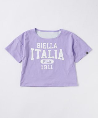 OP／FILA 【FILA】スクール水着Tシャツセット タンキニタイプ パープル