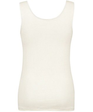 Wing タンクトップ 【ブラがひびきにくいリブインナー】 ブラがちら見えしにくい 肌側綿100%(身生地部) 吸汗速乾性(身生地部) ノースリーブ EL1110 ウイング／ワコール クリーム