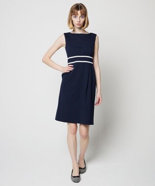 TOCCA 【UVカット＆洗える！】LILY ドレス ネイビー系