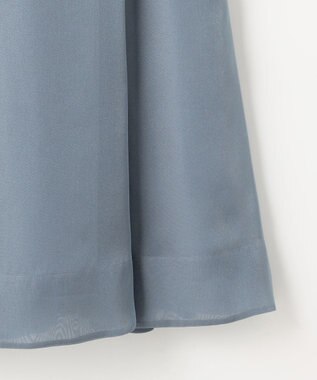 組曲 S シャイニーオーガン フレアスカート ダスティブルー系