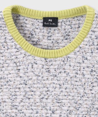 Paul Smith コントラストカラー ニットベスト フォレストグリーン