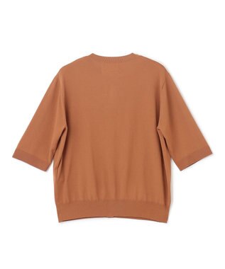 BEIGE， VALOIS / 半袖カーディガン Tan