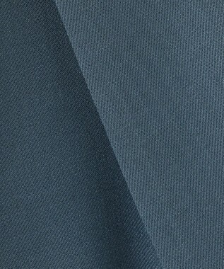 ICB 【洗える】ウール2WAYストレッチ ダブルブレストジャケット ダルブルー系