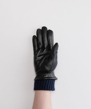 ORuKuBET レザーグローブ(MEN)【日本製・タッチパネル対応】 ネイビー