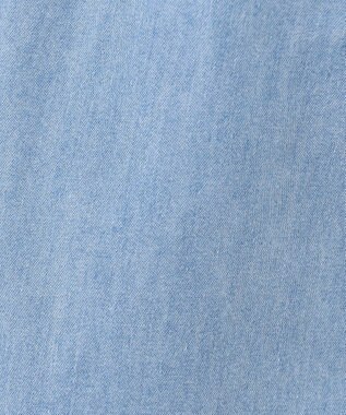 ANY KIDS 裾 スカラップ ショートパンツ デニムブルー