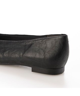 ing <ing>【WEB限定】【レイン対応】プレーンフラットパンプス ブラック