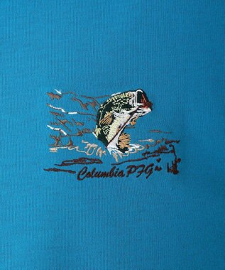 Columbia Columbia/ バーンノベルグラフィックロングスリーブTシャツ /コロンビア Blue Echo、 Bass