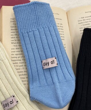 WEGO バックデザインクルーソックス