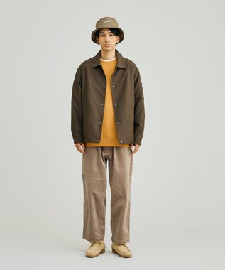 J.PRESS YORK STREET 【UNISEX】ウールライク MA-1コーチジャケット カーキ系