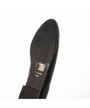 ing <ing>【WEB限定】【レイン対応】プレーンフラットパンプス ブラック