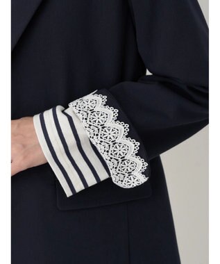 earth music&ecology シングルテーラードジャケット Navy