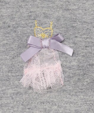 ANY KIDS ドレスモチーフ付きレギンス グレー