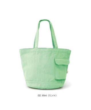 ROOTOTE 3517【ルートート】SN.ミディアム.リサイクルコットン-E 02：ミント