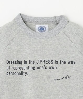 J.PRESS KIDS 【110-130cm】ラグランＴシャツ グレー系