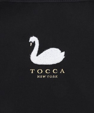 TOCCA PUFFY ICON SUBBAG サブバッグ【星風まどかさん着用】 ブラック×スワン