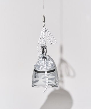 AMERICAN HOLIC ミニ巾着ショルダーバッグ Silver