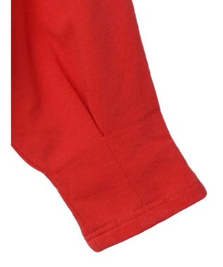 Green Parks クロップド丈ロゴプルオーバー Red